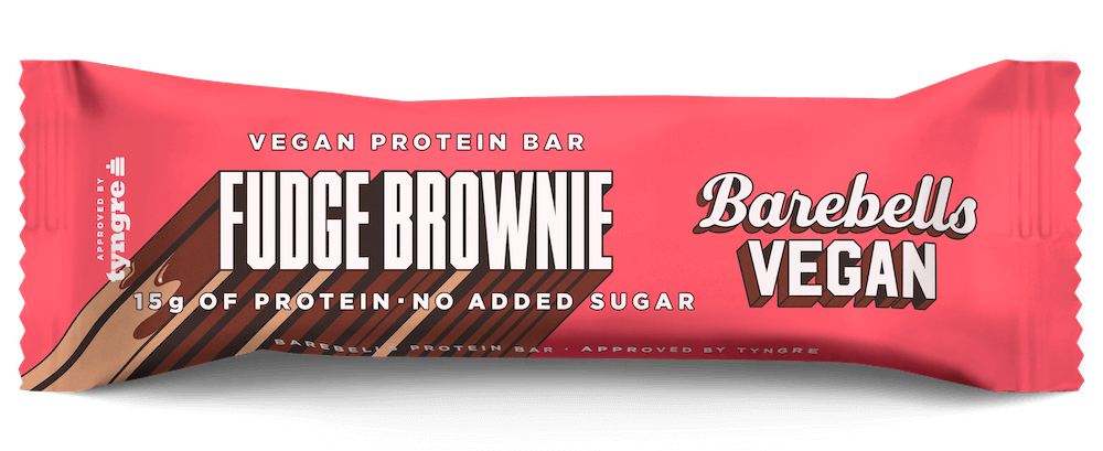 Läs mer om Barebells Vegan Protein Bar Fudge Brownie 55g