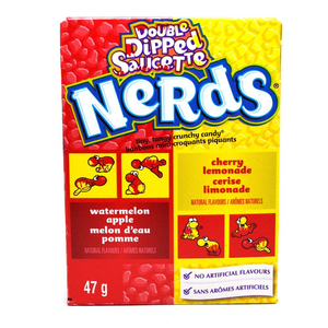 Wonka Nerds Apple Watermelon-Lemonade Cherry 46gram